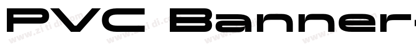 PVC Banner字体转换